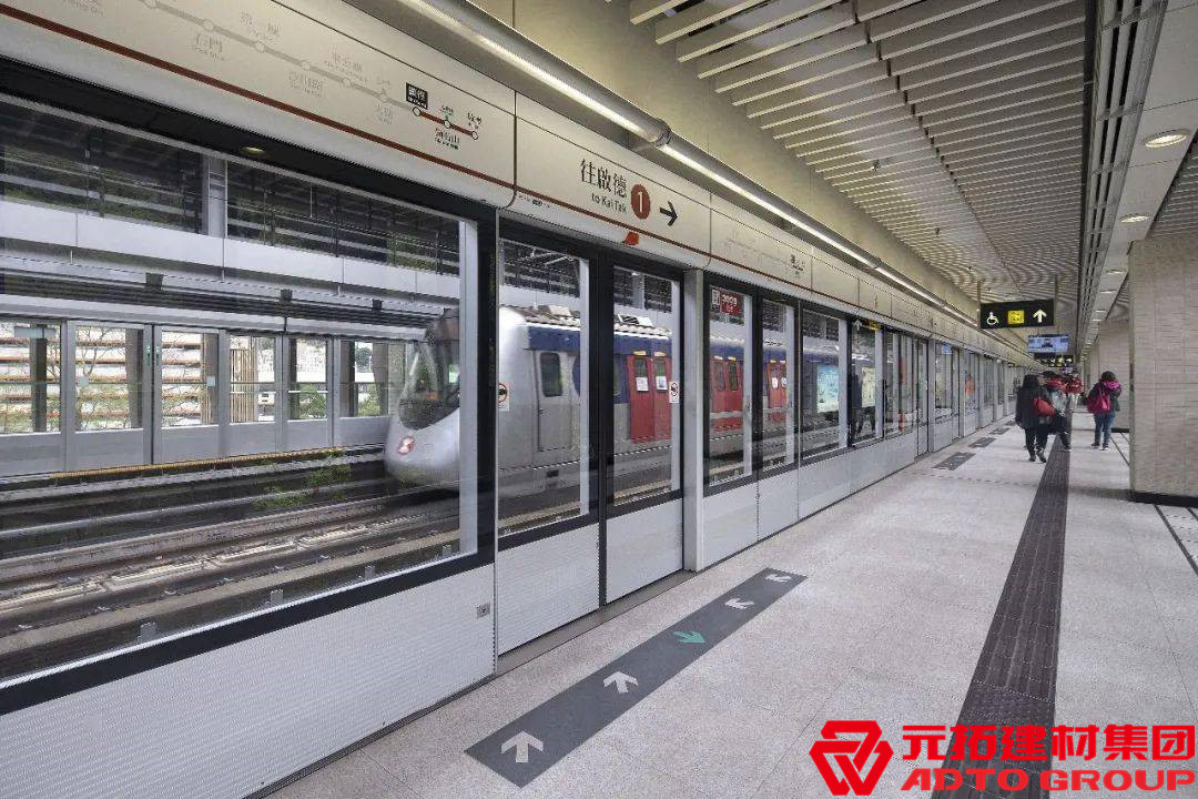 香港沙中線地鐵項(xiàng)目使用元拓盤扣式腳手架