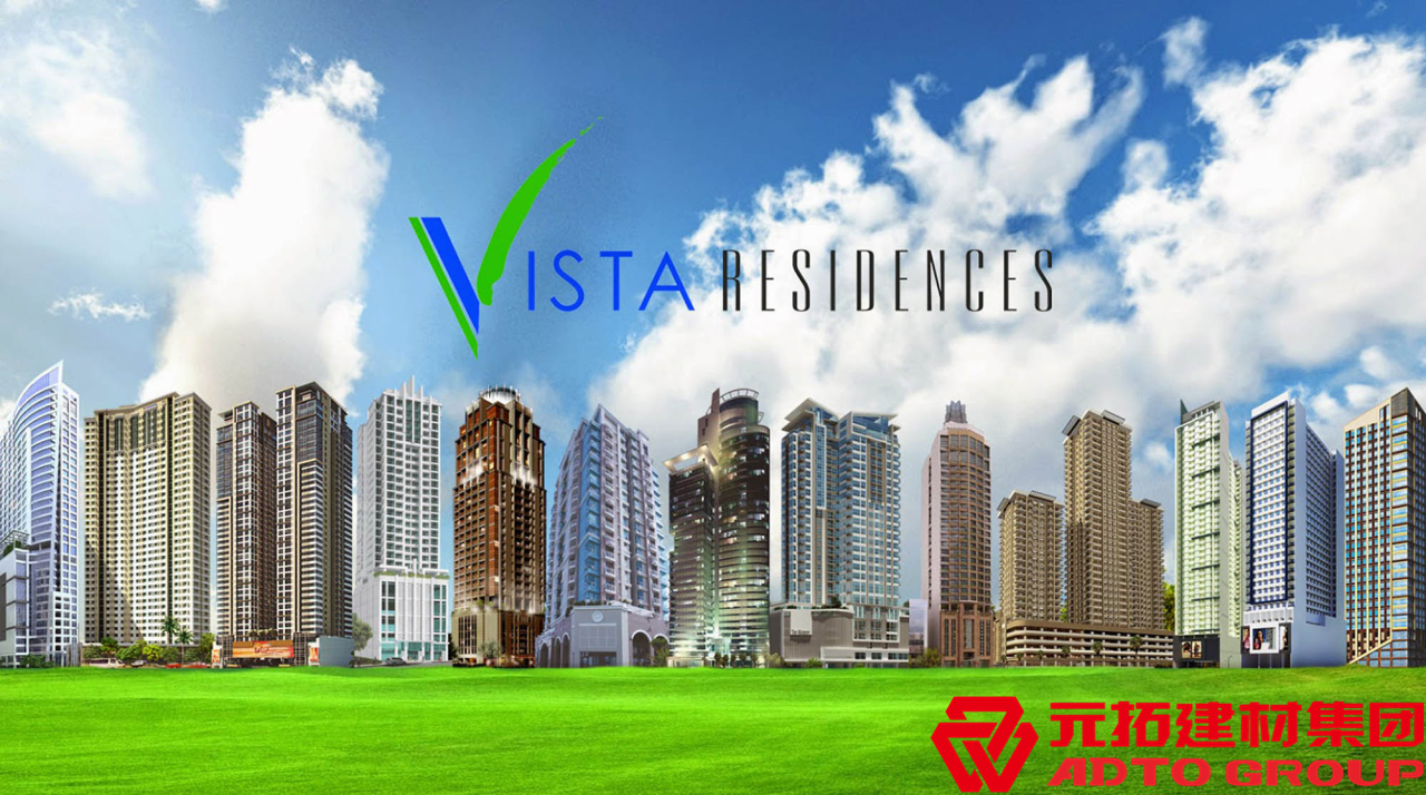 元拓鋁合金模板用于菲律賓PASAY city Vista land 公寓